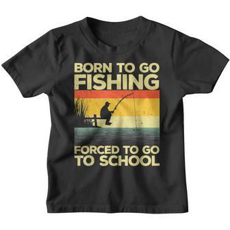Cool Fishing For Men Women Kids Bass Fishing Fisherman Fish Youth T-shirt - Thegiftio UK