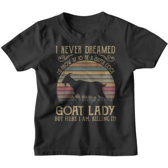 Cool Goats For Women Girls Goat Whisperer Pygmy Goat Animal V2 Youth T-shirt - Thegiftio UK