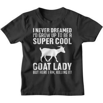 Cool Goats For Women Girls Goat Whisperer Pygmy Goat Animal V4 Youth T-shirt - Thegiftio UK