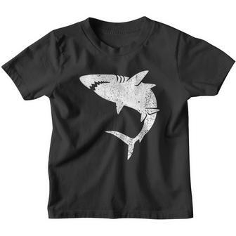 Cool Shark Graphic Great White Shark Family Gift Youth T-shirt - Thegiftio UK
