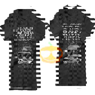 Coolest Grandpa In The Patch Halloween Costume Party Mens Youth T-shirt - Thegiftio