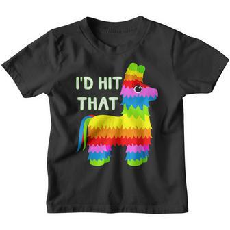 Costume Cinco De Mayo Funny Ideas Id Hit That Pinata Youth T-shirt - Thegiftio UK