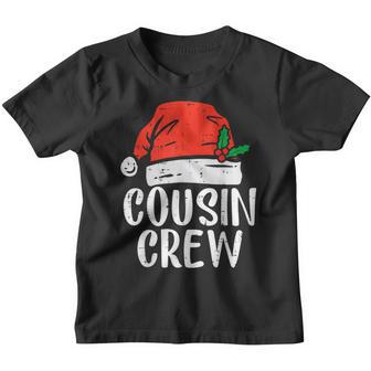 Cousin Crew Christmas Squad Santa 2022 Xmas Pajama Boys Girl V4 Youth T-shirt - Thegiftio UK