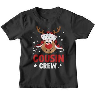 Cousin Crew Reindeer Christmas Pajama Xmas Holiday Boy Girl Youth T-shirt - Thegiftio UK