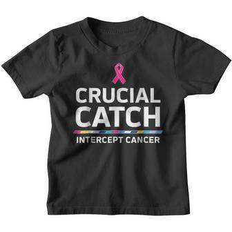 Crucial Catch Intercept Cancer V2 Youth T-shirt - Thegiftio UK