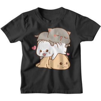 Cute Cat Kawaii Anime Japanese Otaku Gift Girls Boy Nager Youth T-shirt - Thegiftio UK