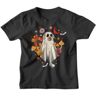 Cute Dog Dressed As Ghost Halloween Funny Boo Dog Lovers Youth T-shirt - Thegiftio UK