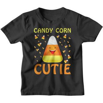 Cute Halloween Candy Corn Cutie Girls Boys Kids Youth T-shirt - Thegiftio UK