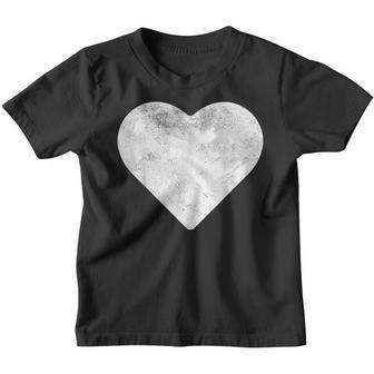 Cute Heart Valentines Day Vintage Distressed Red Women Girls Youth T-shirt - Thegiftio UK