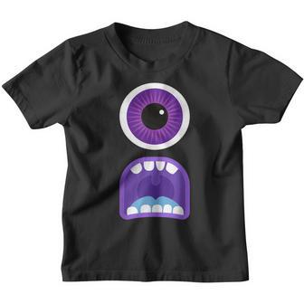 Cute Monster Face Costume Mens Womens Halloween Youth T-shirt - Thegiftio UK