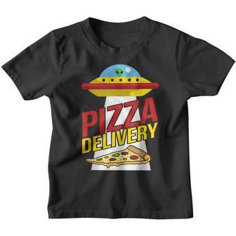 Cute Pizza Delivery Kid Birthday Gift For Pizza Lovers Youth T-shirt - Thegiftio UK