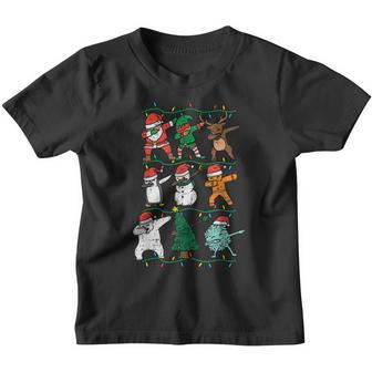 Dab Santa Elf Crew Boys Christmas Xmas Men Girls Kids Youth T-shirt - Thegiftio UK