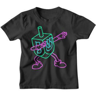 Dabbing Dreidel Funny Hanukkah Gifts For Kids Youth T-shirt - Thegiftio UK