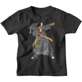 Dabbing Graduation Class Of 2022 Black Men Boys Senior Kids Youth T-shirt - Thegiftio UK
