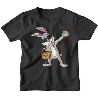 Dabbing Rabbit Easter Day Eggs Dab Boys Girls Kids V2 Youth T-shirt | Mazezy