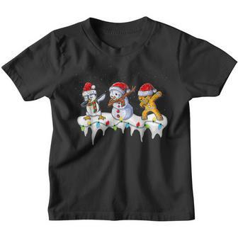 Dabbing Santa Elf Friends Christmas Boys Girls Men Xmas Dab V18 Youth T-shirt - Thegiftio UK
