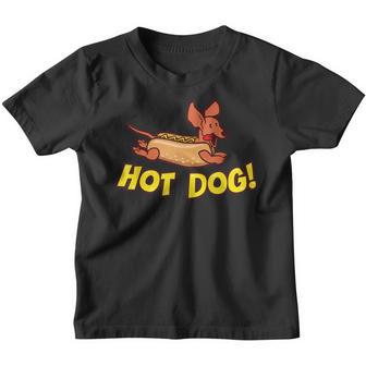 Dachshund Hot Dog For Men Women Boys And Girls Youth T-shirt - Thegiftio UK