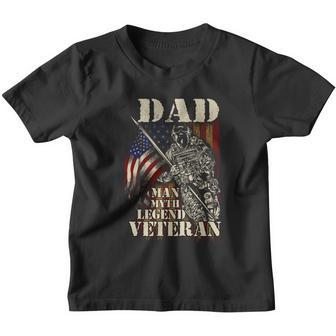 Dad The Man The Myth The Legend Youth T-shirt - Monsterry