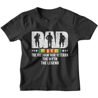 Dad Vietnam Veteran The Myth The Legend Gift Dad Gift V2 Youth T-shirt - Monsterry DE