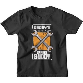 Daddys Garage Buddy Dad Mechanic Car Technician Gift Youth T-shirt - Monsterry CA
