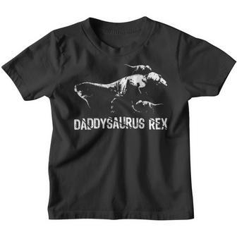 Daddysaurus Rex 3 Kids Fathers Day Dinosaur Family Fun Gift Youth T-shirt - Seseable