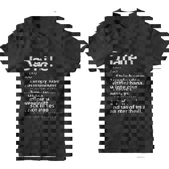 Daniel Definition Personalized Name Funny Birthday V2 Youth T-shirt - Thegiftio UK