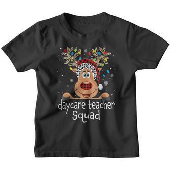 Daycare Teacher Squad Reindeer Funny Teacher Christmas Xmas Youth T-shirt - Thegiftio UK