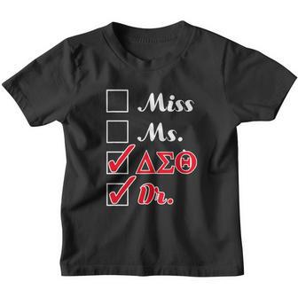 Delta Doctor Physician Sorority Sigma Theta V2 Youth T-shirt - Thegiftio UK
