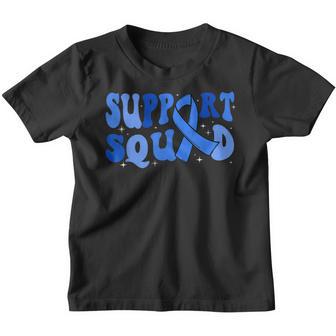 Diabetes Awareness Type 1 2 Women Kids Support Squad Youth T-shirt - Thegiftio UK