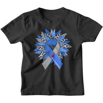 Diabetes Sunflower Type T1d T2d Diabetic Diabetes Awareness Youth T-shirt - Thegiftio UK