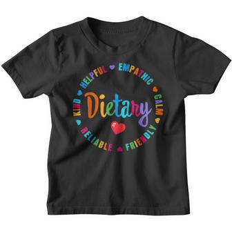 Dietary Appreciation Week Healthcare Workers Women Dietitian Youth T-shirt - Thegiftio UK