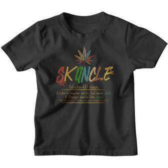 Dilostyle Skunkle Like A Regular Uncle But More Chill Shirt 98 Youth T-shirt - Thegiftio UK