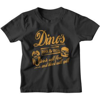 Dino Bar And Grill Youth T-shirt - Thegiftio UK