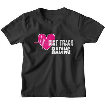 Dirt Track Racing Stock Car Racing Gift Youth T-shirt - Monsterry