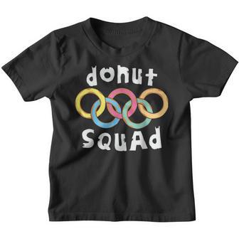 Donut Squad Design For Cool Donut Sprinkle Squad Donut Lover V4 Youth T-shirt - Thegiftio UK