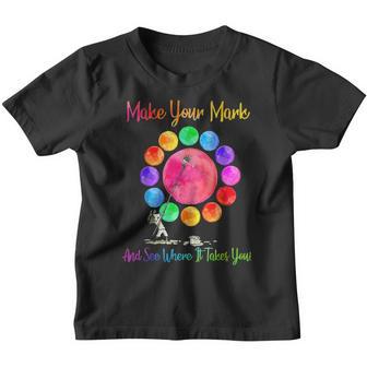 Dot Day Make Your Mark And See Where It Takes You V4 Youth T-shirt - Thegiftio UK