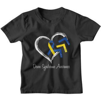 Down Syndrome Awareness Month Costume Ribbon Youth T-shirt - Monsterry AU