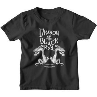 Dragon Of The Black Pool - Light Text Variant Shirt Youth T-shirt - Thegiftio UK