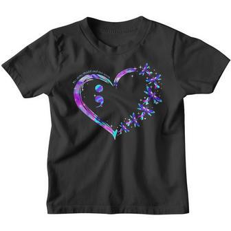 Dragonfly No Story Should End Too Soon Suicide Awareness Youth T-shirt - Thegiftio UK