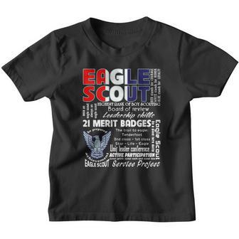 Eagle Scout Highest Rank Youth T-shirt - Thegiftio UK