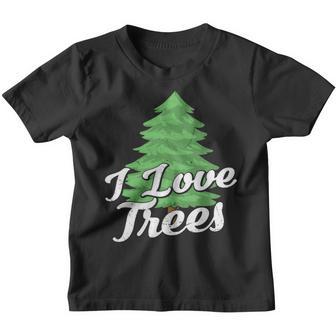 Earth Day 2022 I Love Trees I Love Planet Youth T-shirt - Thegiftio UK