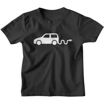 Electric Car V3 Youth T-shirt - Monsterry