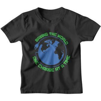 Electric Mobility Car Driver Environmental Protection World Youth T-shirt - Monsterry UK