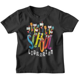 Elementary And Middle School Librarian Youth T-shirt - Thegiftio UK
