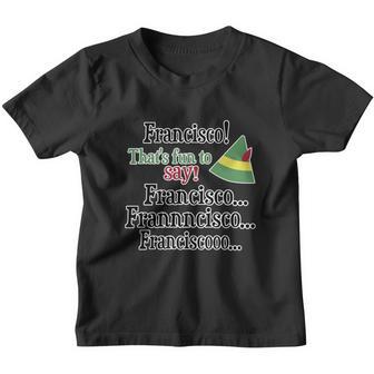 Elf Francisco T-Shirt Youth T-shirt - Thegiftio UK