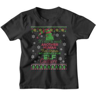 Elf Funny Christmas Holiday Movie For Men Women Kids V2 Youth T-shirt - Thegiftio UK