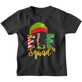 Elf Squad Christmas Matching Family Toddler Boy Girl Funny V12 Youth T-shirt - Thegiftio UK