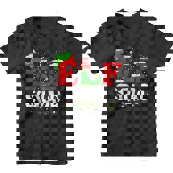 Elf Squad Christmas Matching Family Toddler Boy Girl Funny V3 Youth T-shirt | Seseable FR