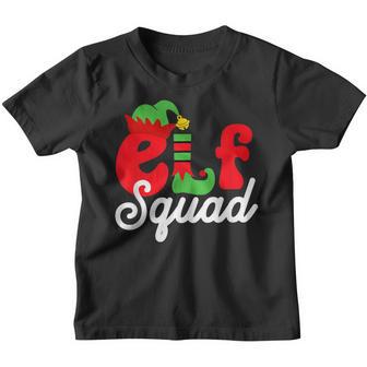 Elf Squad Christmas Matching Family Toddler Boy Girl Funny V5 Youth T-shirt - Thegiftio UK