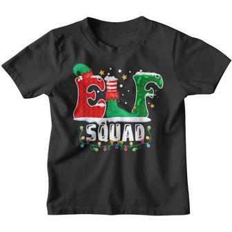 Elf Squad Christmas Matching Family Toddler Boy Girl Funny V7 Youth T-shirt - Thegiftio UK